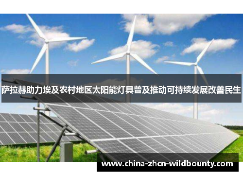 萨拉赫助力埃及农村地区太阳能灯具普及推动可持续发展改善民生 萨拉赫助力埃及农村地区太阳能灯具普及推动可持续发展改善民生